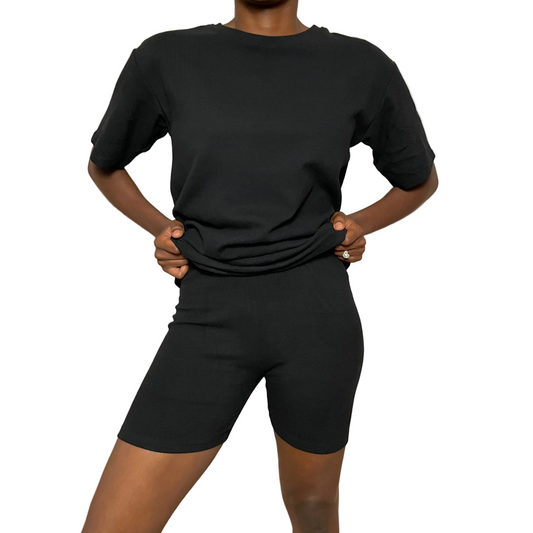 Essential Biker Short Set